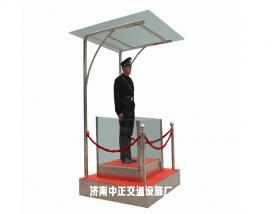 双层方岗台 全不锈钢带玻璃