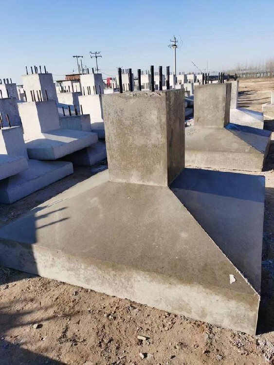 混凝土光伏水泥墩_预制钢结构基础墩模具_混凝土基础墩模具使用方法